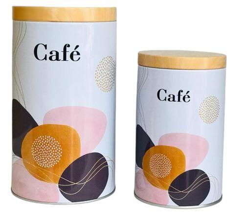 Imagem de Conjunto Com 02 Latas de Metal 8248 - Y888