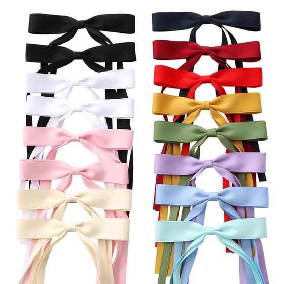 Imagem de Conjunto com 16 Laços de Cabelo WORTL para Mulheres - Com Cauda Longa