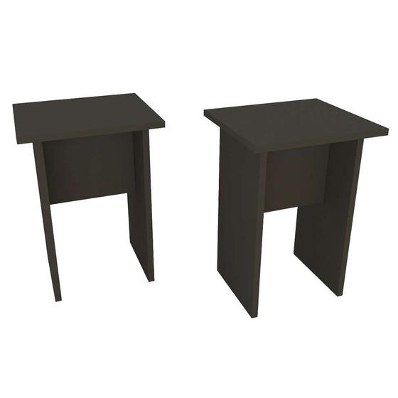 Imagem de Conjunto com 2 Bancos Barry Preto