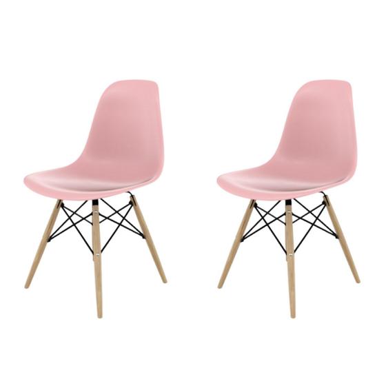 Imagem de Conjunto com 2 Cadeiras Infantil Pp 55,5cm Eames