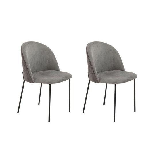 Conjunto com 2 Cadeiras Margaret Cinza é boa?
