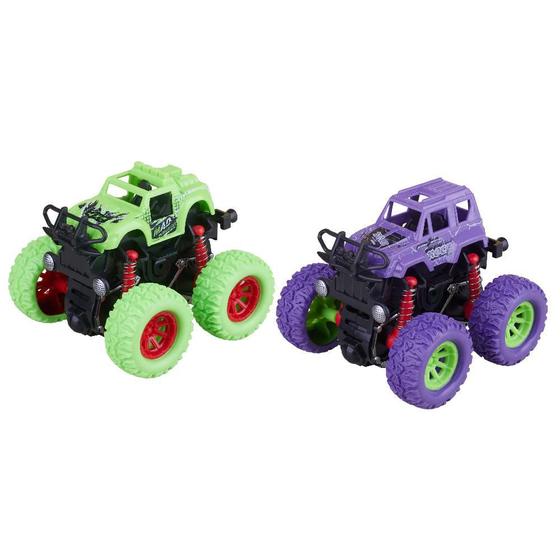 Imagem de Conjunto com 2 Carros Monster Truck 2.0 com Fricção Play&Fun