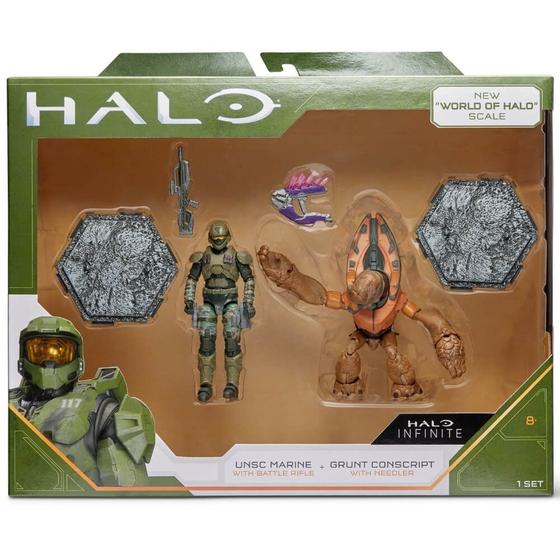 Imagem de Conjunto com 2 figuras 10cm com acessorios halo sunny