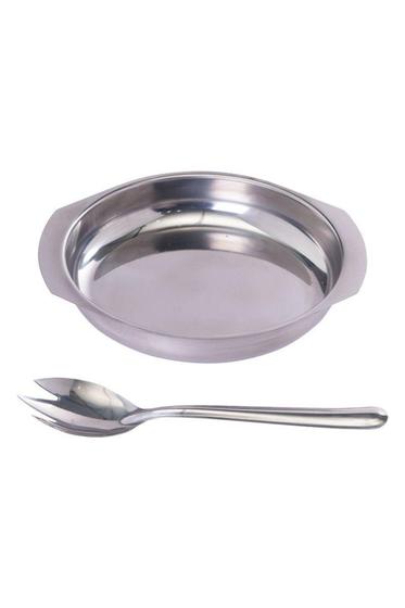 Imagem de Conjunto Com 2 Peças Inox Para Arroz - Prata - Madeferinox