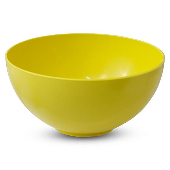 Imagem de Conjunto Com 20 Bowls de 380ml Tigelas Plástico Cores Vivas Colorido Sobremesa Sopa Caldos Sorvete