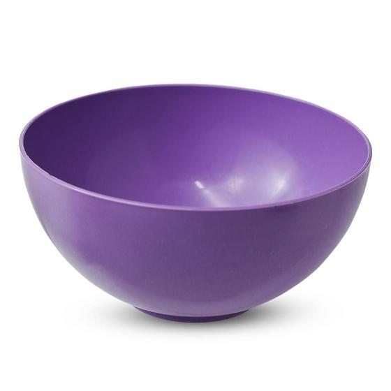 Imagem de Conjunto Com 20 Bowls de 380ml Tigelas Plástico Cores Vivas Colorido Sobremesa Sopa Caldos Sorvete