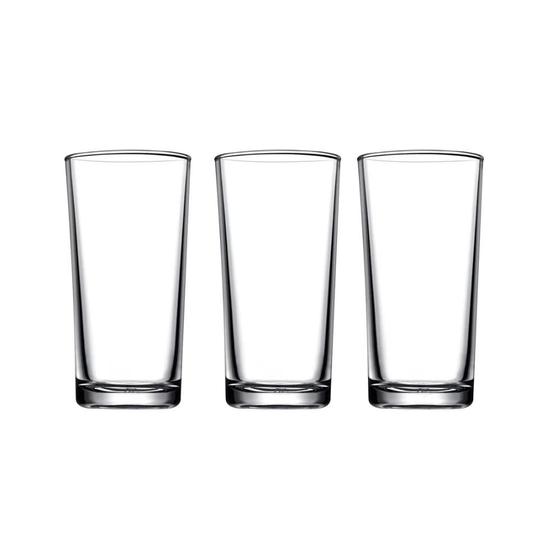 Imagem de Conjunto Com 3 Copos Altos de Vidro 260ml - Glass4you