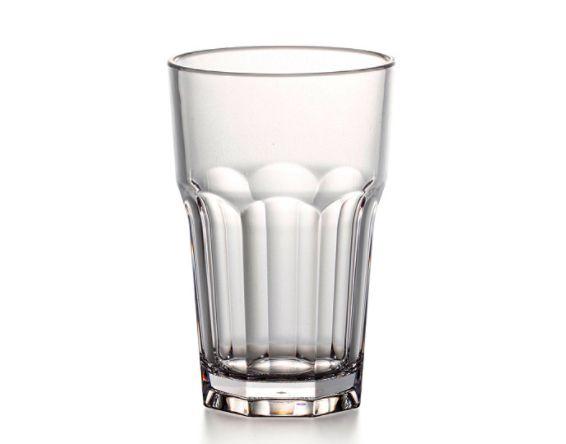Imagem de Conjunto com 6 Copos de Bebida Plásticos Transparentes 290ml - Ideal para Festa, Bar e Restaurante