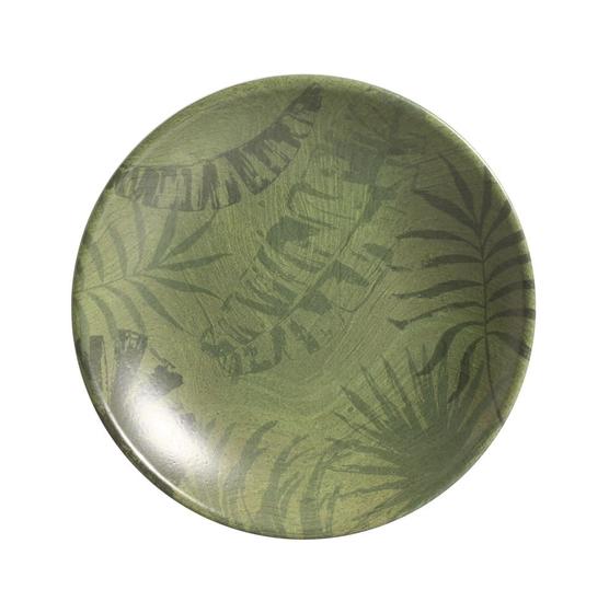 Imagem de Conjunto com 6 Pratos Fundo Coup Palm Tree Olive Ø25cm