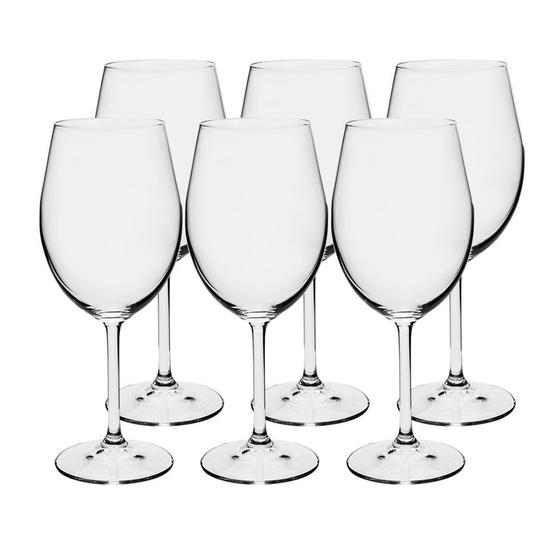 Imagem de Conjunto Com 6 Taça Cristal Para Vinho Branco Gastro 350ml 56112 Bohemia