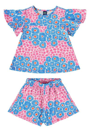 Imagem de Conjunto com Bata e Short para Menina Bee Loop