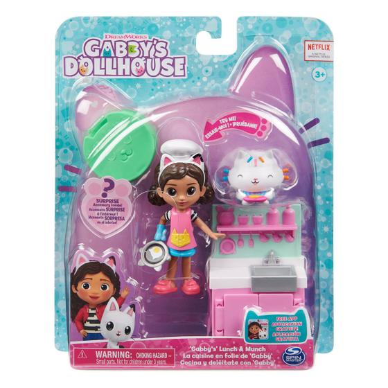 Imagem de Conjunto com Boneca Cozinha da Gabby - Gabby's Dollhouse