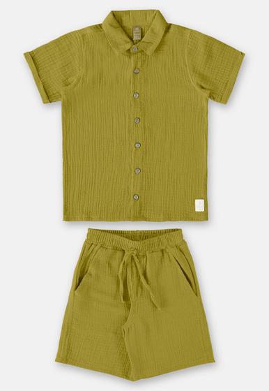 Imagem de Conjunto com Camisa e Bermuda para Menino Up Baby
