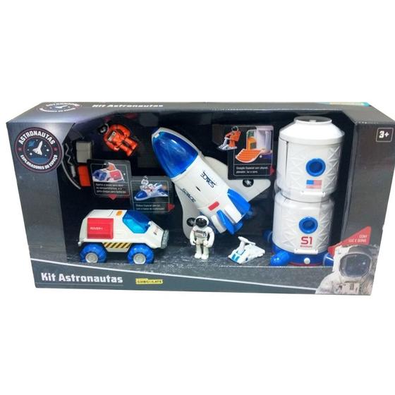 Imagem de Conjunto com Figuras e Playset - Astronautas - Fun