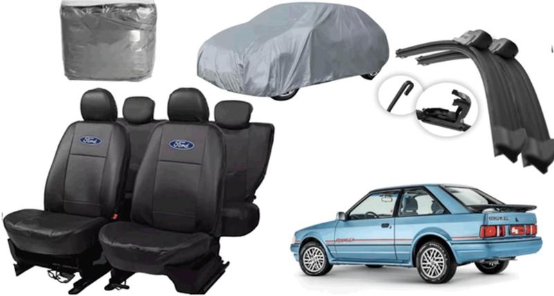 Imagem de Conjunto Completo de Capas Escort 83-95 com Capa de Cobrir e Limpador de Parabrisa