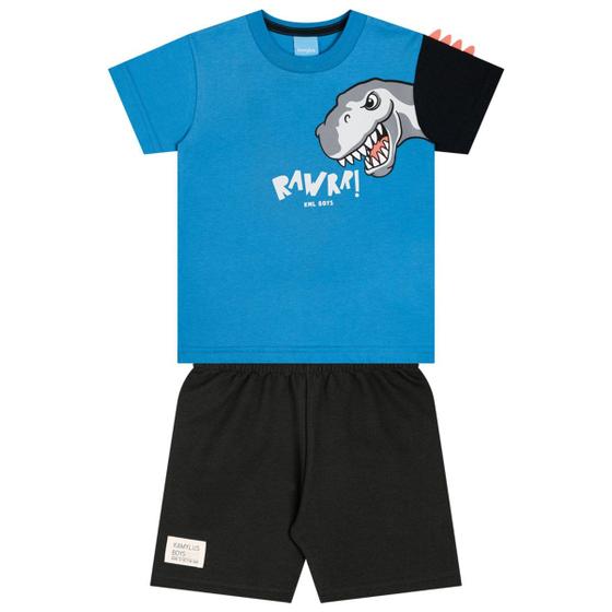 Imagem de Conjunto Curto Infantil Kamylus Estampado Menino