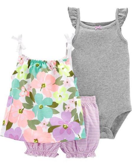 Imagem de Conjunto curto Primavera Menina Carter's