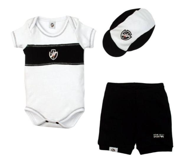 Imagem de Conjunto Curto Vasco Body com Boné Revedor