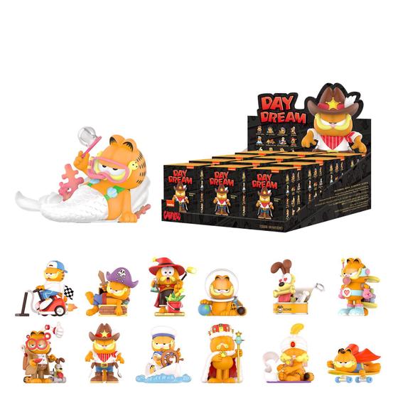 Imagem de Conjunto de 12 peças Blind Box Toy POP MART Garfield Dream Series