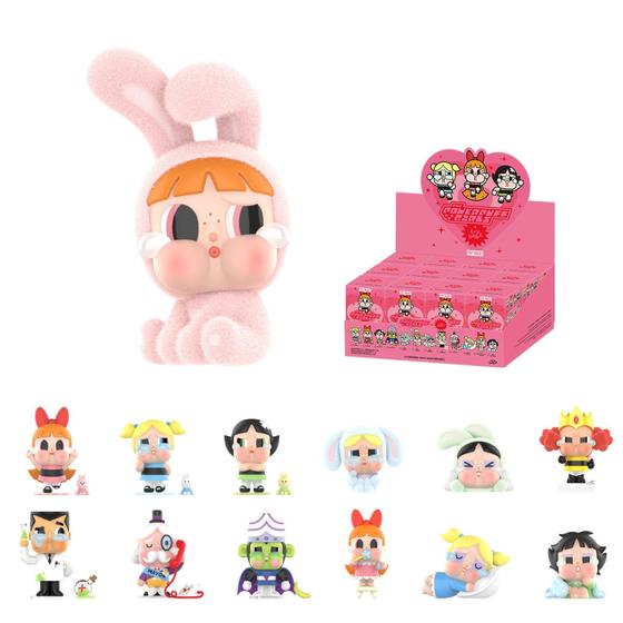 Imagem de Conjunto de 12 peças da série Figure POP MART CRYBABY x Powerpuff Girls