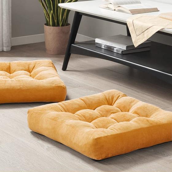 Imagem de Conjunto de 2 Almofadas de Chão Degrees of Comfort com Espuma de Memória