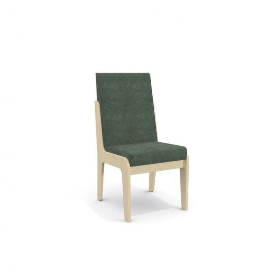 Imagem de Conjunto de 2 Cadeiras de Madeira Pine CAD101 Kappesberg Verde Amassado