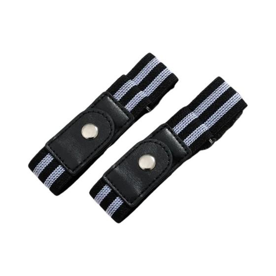 Imagem de Conjunto de 2 Cintos Elásticos Invisíveis Ajustáveis - Unissex - Sem Fivela