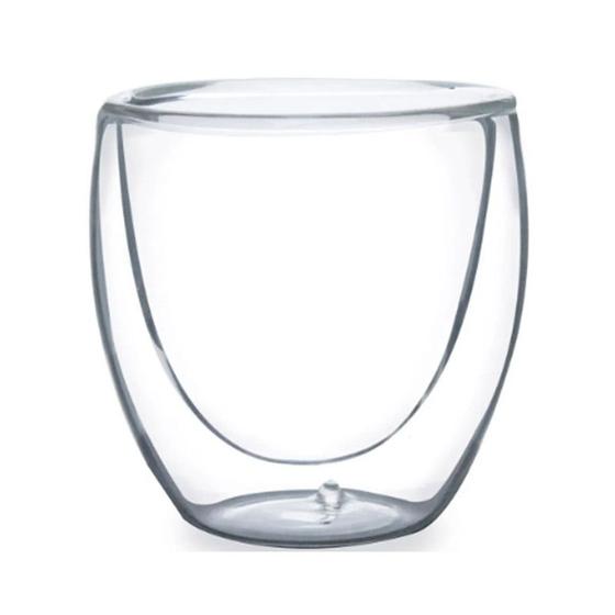 Imagem de Conjunto de 2 Copos para Café Parede Dupla 80ml de qualidade