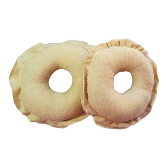 Imagem de Conjunto de 2 Rosquinhas para Seios KaBaby Bege