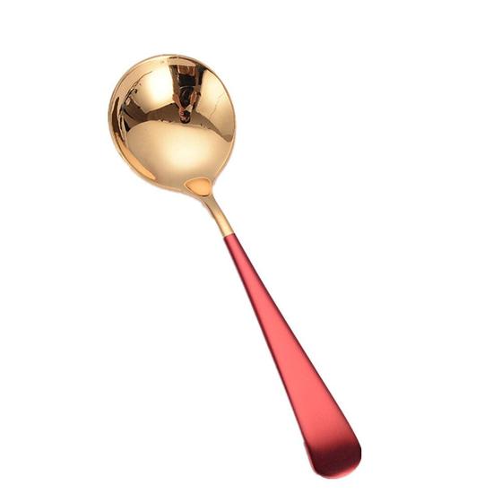 Imagem de Conjunto de 4 Colheres de Sobremesa Wokex em Aço Inoxidável