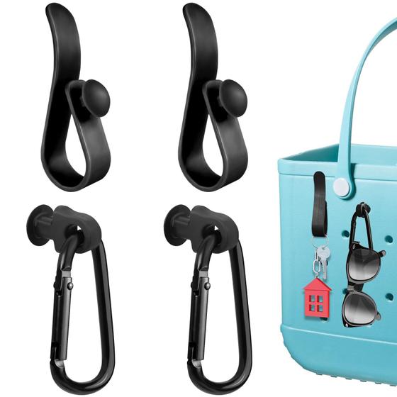 Imagem de Conjunto de 4 Ganchos CULASIGN para Bolsa de Pântano com Mosquetão