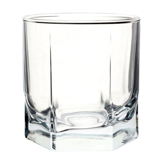 Imagem de Conjunto de 6 Copos Baixos em Vidro - 250 ml - Transparente - Full Fit