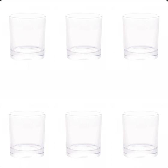 Imagem de Conjunto de 6 Copos de Cristal 350ml - Wolff