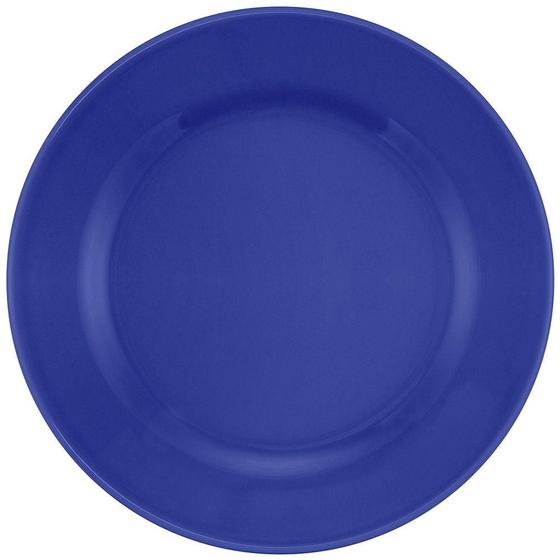 Imagem de Conjunto de 6 Pratos Rasos 24cm Donna Azul