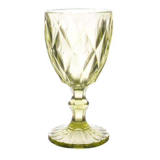 Imagem de Conjunto de 6 taças para vinho - verde - 16 cm