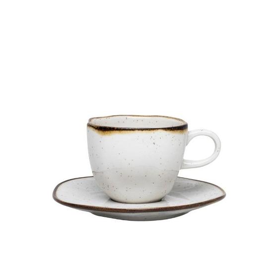 Imagem de Conjunto de 6 Xícaras de Chá com Pires Porcelana 220ml Ryo Maresia Oxford RM04-9515