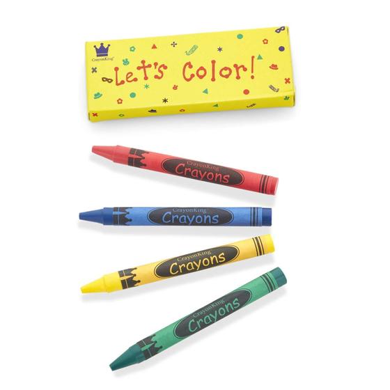 Imagem de Conjunto de 600 Lápis de Cor CrayonKing - 4 Pacotes com 150 Lápis Cada