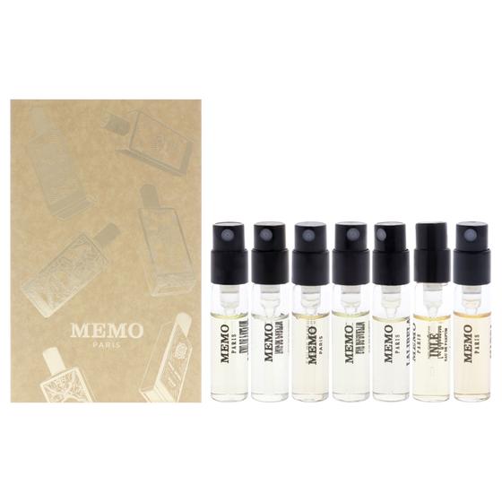 Imagem de Conjunto de 7 minifrascos de perfume Discovery Set Memo Paris para mulheres