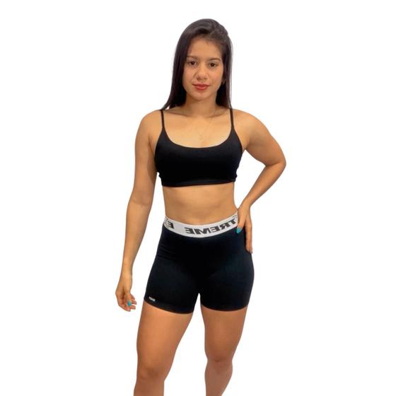 Imagem de Conjunto de Academia Top Frida + Short Extreme Dry fit