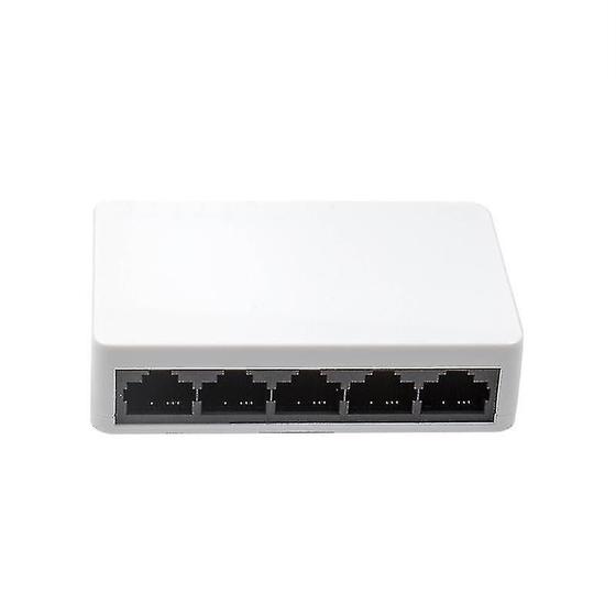 Imagem de Conjunto de Acessórios de Computador com Switch Ethernet de 5 Portas 10/100Mbps