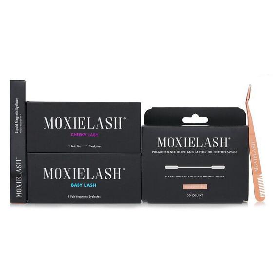 Imagem de Conjunto de acessórios MoxieLash Luxe Bag com aplicador em ouro rosa