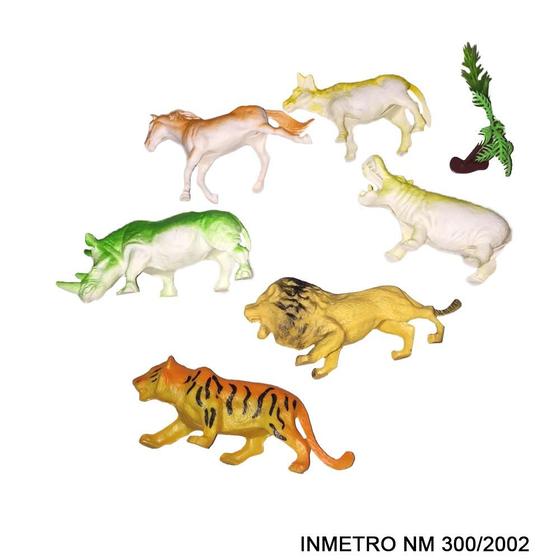 Imagem de Conjunto de Animais Plástico Sortido Toymix