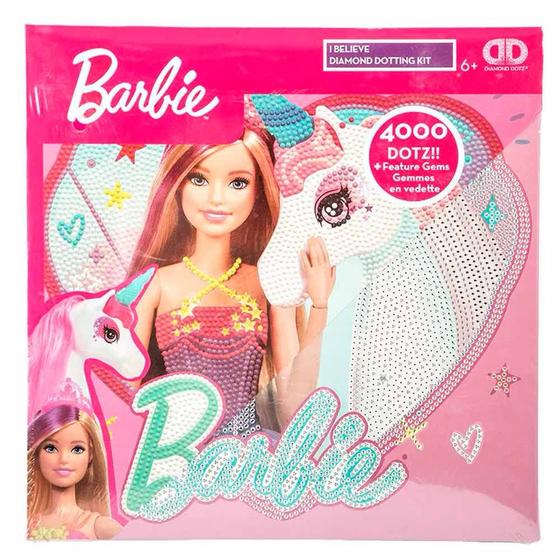 Imagem de Conjunto de Artes Infantil - Dotzies Barbie - Box I Believe - Fun Divirta-se