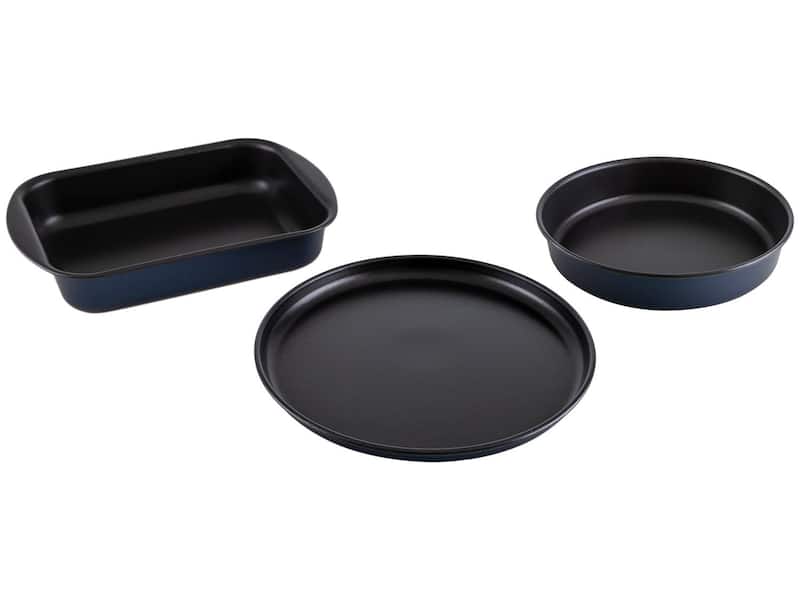 Conjunto De Assadeiras De Aluminio Antiaderente Tramontina Ravena 3 Pecas