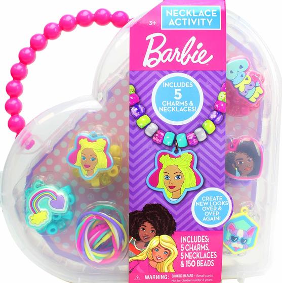 Imagem de Conjunto de atividades de colar Tara Toy Barbie com 6 colares
