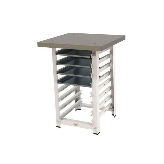 Imagem de Conjunto de Bancada 8 Níveis Para Prp-004 Com 4 Assadeirasdeiras Lisas 35x35 - Progás
