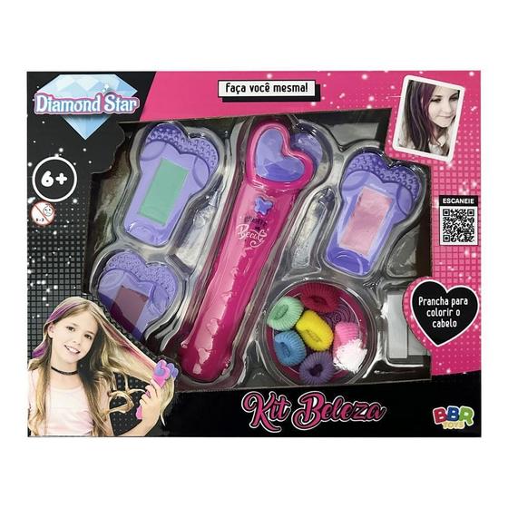 Imagem de Conjunto De Beleza Com Prancha - Bbr Toys