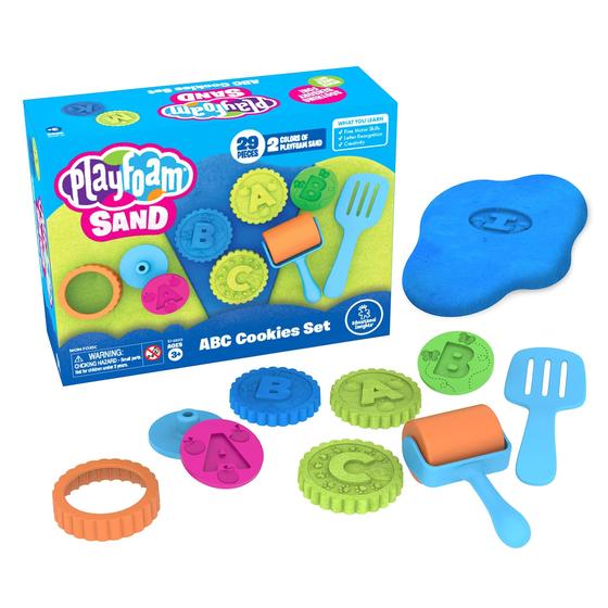 Imagem de Conjunto de biscoitos Sensory Toy Educational Insights Playfoam Sand ABC