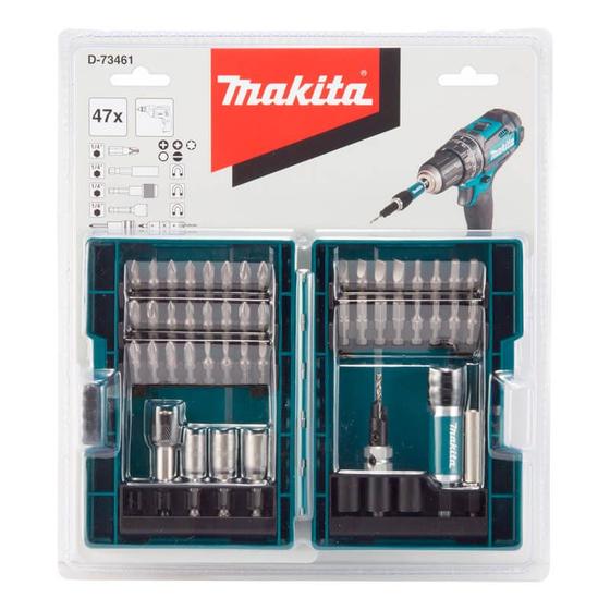 Imagem de Conjunto De Bits 47 Peças Makita D-73461