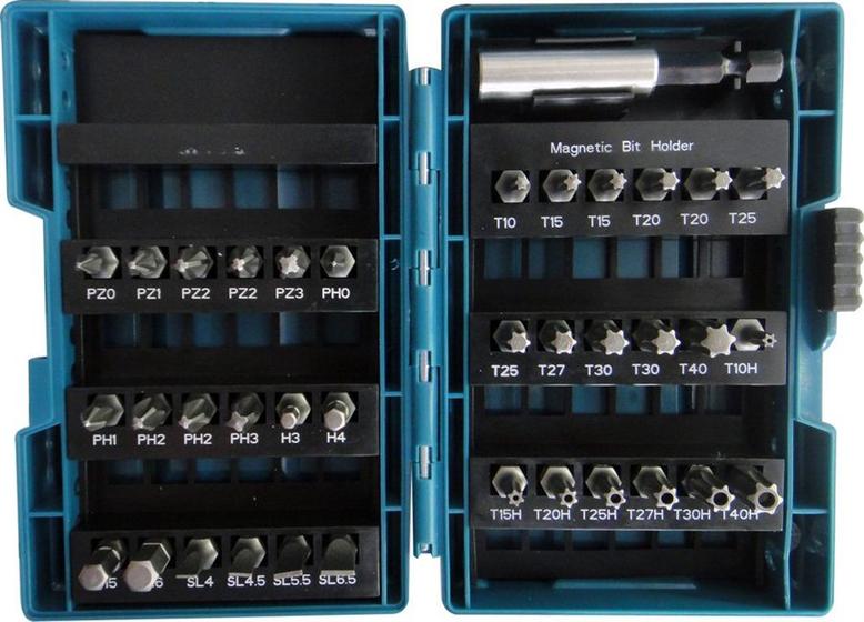Imagem de Conjunto de Bits com 37 Peças B-28606 Makita